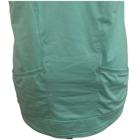 Womens Performance Bicycle Tank Top Size XXL Mint Green Back Pockets - Picture 6 of 12